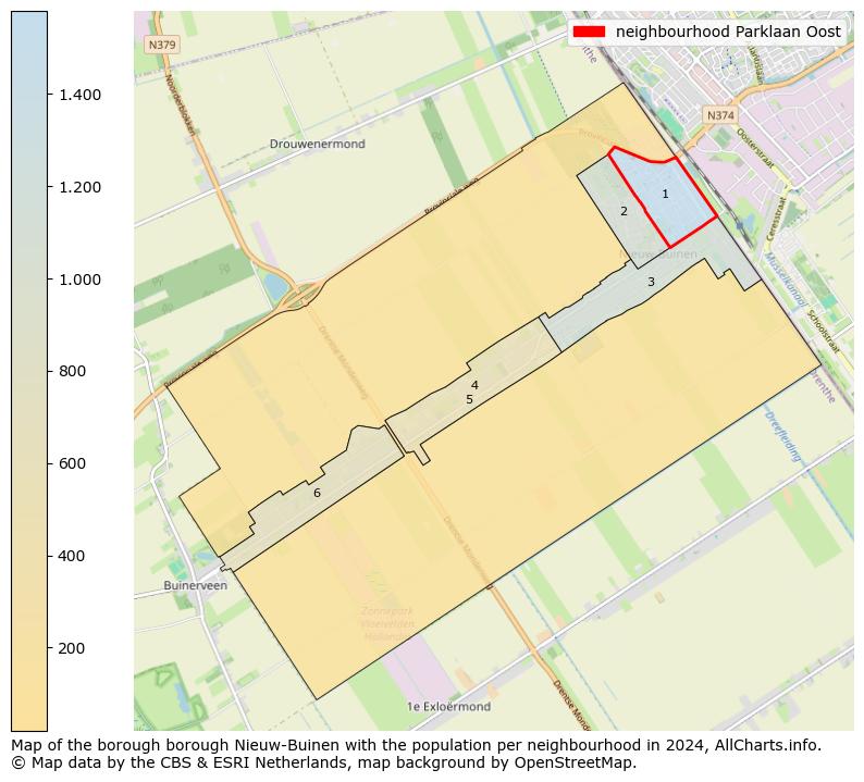 Image of the neighbourhood Parklaan Oost at the map. This image is used as introduction to this page. This page shows a lot of information about the population in the neighbourhood Parklaan Oost (such as the distribution by age groups of the residents, the composition of households, whether inhabitants are natives or Dutch with an immigration background, data about the houses (numbers, types, price development, use, type of property, ...) and more (car ownership, energy consumption, ...) based on open data from the Dutch Central Bureau of Statistics and various other sources!