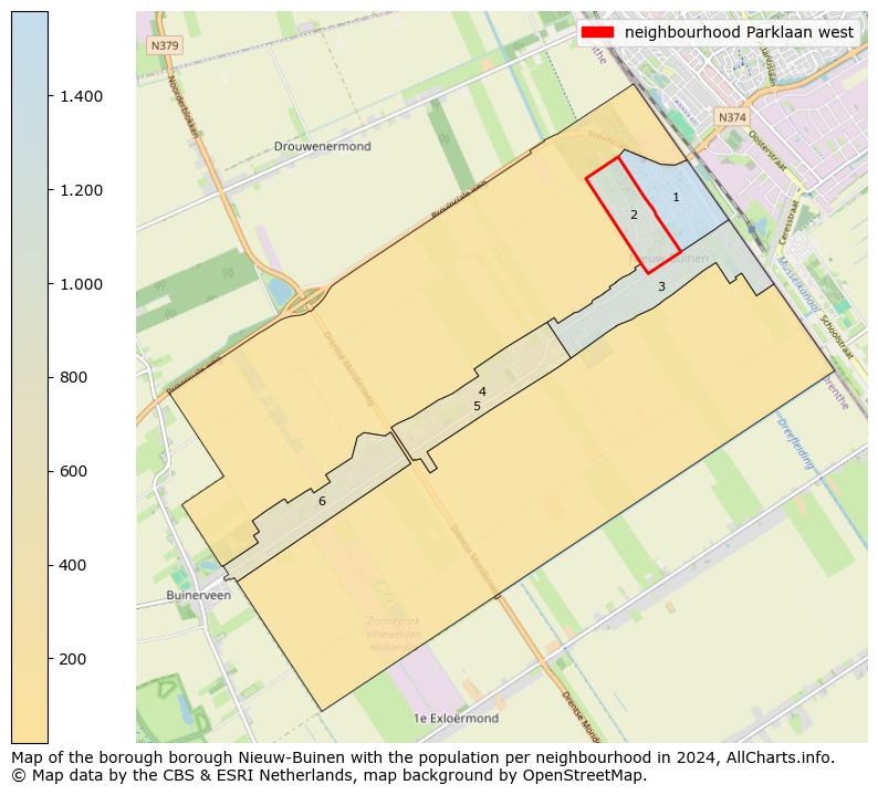 Image of the neighbourhood Parklaan west at the map. This image is used as introduction to this page. This page shows a lot of information about the population in the neighbourhood Parklaan west (such as the distribution by age groups of the residents, the composition of households, whether inhabitants are natives or Dutch with an immigration background, data about the houses (numbers, types, price development, use, type of property, ...) and more (car ownership, energy consumption, ...) based on open data from the Dutch Central Bureau of Statistics and various other sources!