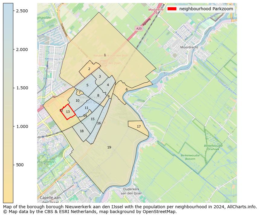 Image of the neighbourhood Parkzoom at the map. This image is used as introduction to this page. This page shows a lot of information about the population in the neighbourhood Parkzoom (such as the distribution by age groups of the residents, the composition of households, whether inhabitants are natives or Dutch with an immigration background, data about the houses (numbers, types, price development, use, type of property, ...) and more (car ownership, energy consumption, ...) based on open data from the Dutch Central Bureau of Statistics and various other sources!