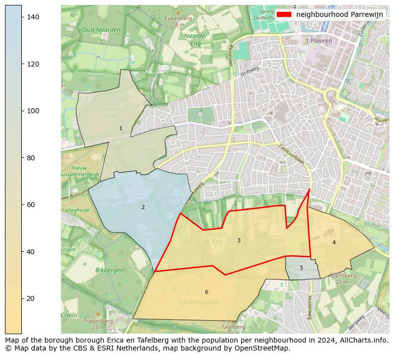 Image of the neighbourhood Parrewijn at the map. This image is used as introduction to this page. This page shows a lot of information about the population in the neighbourhood Parrewijn (such as the distribution by age groups of the residents, the composition of households, whether inhabitants are natives or Dutch with an immigration background, data about the houses (numbers, types, price development, use, type of property, ...) and more (car ownership, energy consumption, ...) based on open data from the Dutch Central Bureau of Statistics and various other sources!