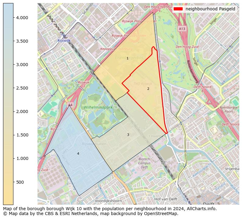 Image of the neighbourhood Pasgeld at the map. This image is used as introduction to this page. This page shows a lot of information about the population in the neighbourhood Pasgeld (such as the distribution by age groups of the residents, the composition of households, whether inhabitants are natives or Dutch with an immigration background, data about the houses (numbers, types, price development, use, type of property, ...) and more (car ownership, energy consumption, ...) based on open data from the Dutch Central Bureau of Statistics and various other sources!