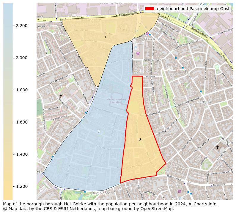 Image of the neighbourhood Pastorieklamp Oost at the map. This image is used as introduction to this page. This page shows a lot of information about the population in the neighbourhood Pastorieklamp Oost (such as the distribution by age groups of the residents, the composition of households, whether inhabitants are natives or Dutch with an immigration background, data about the houses (numbers, types, price development, use, type of property, ...) and more (car ownership, energy consumption, ...) based on open data from the Dutch Central Bureau of Statistics and various other sources!