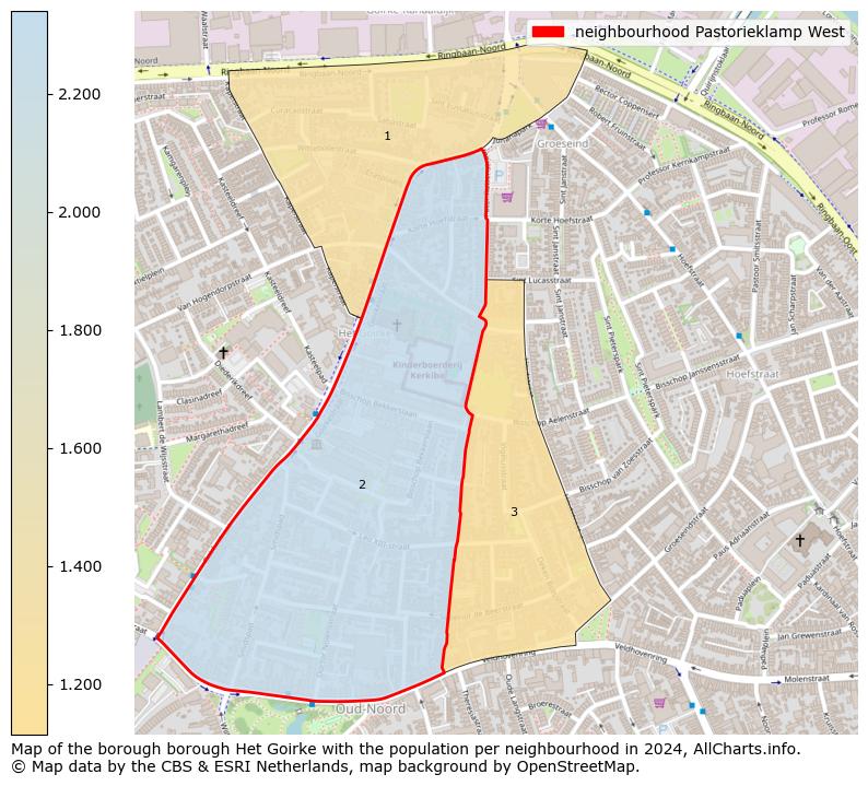 Image of the neighbourhood Pastorieklamp West at the map. This image is used as introduction to this page. This page shows a lot of information about the population in the neighbourhood Pastorieklamp West (such as the distribution by age groups of the residents, the composition of households, whether inhabitants are natives or Dutch with an immigration background, data about the houses (numbers, types, price development, use, type of property, ...) and more (car ownership, energy consumption, ...) based on open data from the Dutch Central Bureau of Statistics and various other sources!