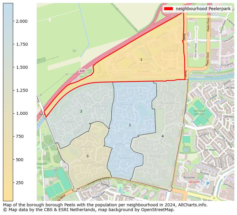 Image of the neighbourhood Peelerpark at the map. This image is used as introduction to this page. This page shows a lot of information about the population in the neighbourhood Peelerpark (such as the distribution by age groups of the residents, the composition of households, whether inhabitants are natives or Dutch with an immigration background, data about the houses (numbers, types, price development, use, type of property, ...) and more (car ownership, energy consumption, ...) based on open data from the Dutch Central Bureau of Statistics and various other sources!