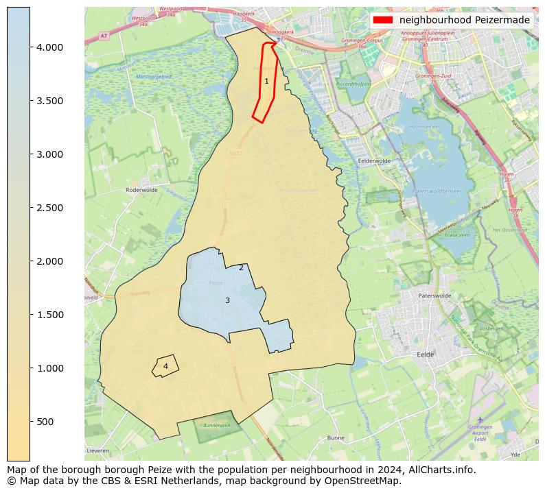 Image of the neighbourhood Peizermade at the map. This image is used as introduction to this page. This page shows a lot of information about the population in the neighbourhood Peizermade (such as the distribution by age groups of the residents, the composition of households, whether inhabitants are natives or Dutch with an immigration background, data about the houses (numbers, types, price development, use, type of property, ...) and more (car ownership, energy consumption, ...) based on open data from the Dutch Central Bureau of Statistics and various other sources!