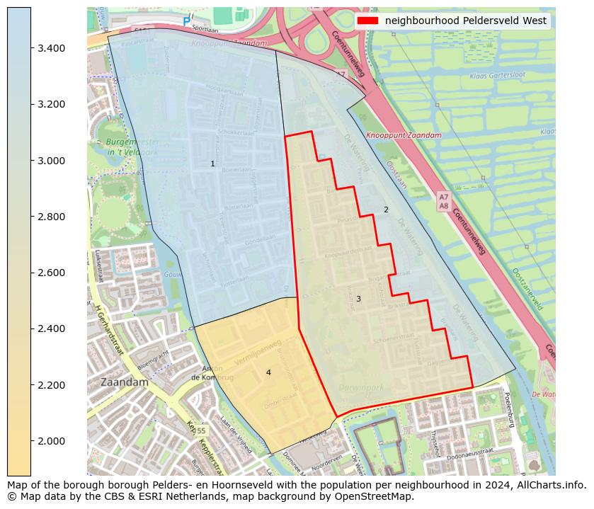 Image of the neighbourhood Peldersveld West at the map. This image is used as introduction to this page. This page shows a lot of information about the population in the neighbourhood Peldersveld West (such as the distribution by age groups of the residents, the composition of households, whether inhabitants are natives or Dutch with an immigration background, data about the houses (numbers, types, price development, use, type of property, ...) and more (car ownership, energy consumption, ...) based on open data from the Dutch Central Bureau of Statistics and various other sources!