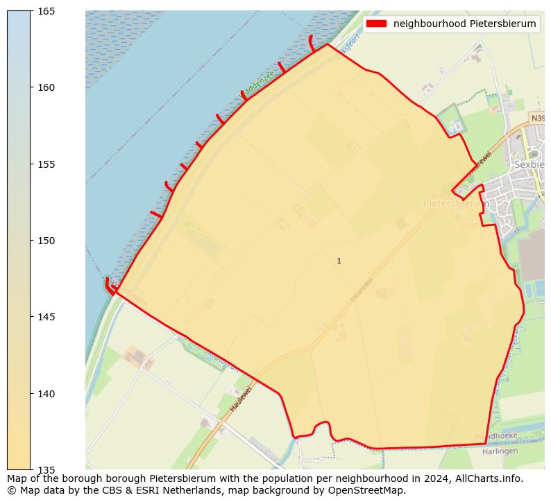 Image of the neighbourhood Pietersbierum at the map. This image is used as introduction to this page. This page shows a lot of information about the population in the neighbourhood Pietersbierum (such as the distribution by age groups of the residents, the composition of households, whether inhabitants are natives or Dutch with an immigration background, data about the houses (numbers, types, price development, use, type of property, ...) and more (car ownership, energy consumption, ...) based on open data from the Dutch Central Bureau of Statistics and various other sources!