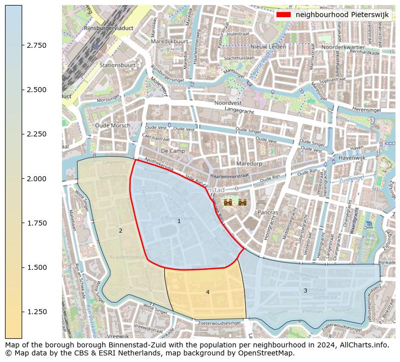 Image of the neighbourhood Pieterswijk at the map. This image is used as introduction to this page. This page shows a lot of information about the population in the neighbourhood Pieterswijk (such as the distribution by age groups of the residents, the composition of households, whether inhabitants are natives or Dutch with an immigration background, data about the houses (numbers, types, price development, use, type of property, ...) and more (car ownership, energy consumption, ...) based on open data from the Dutch Central Bureau of Statistics and various other sources!