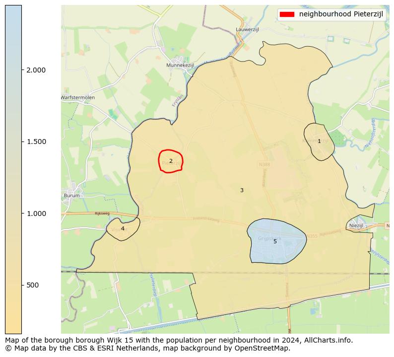 Image of the neighbourhood Pieterzijl at the map. This image is used as introduction to this page. This page shows a lot of information about the population in the neighbourhood Pieterzijl (such as the distribution by age groups of the residents, the composition of households, whether inhabitants are natives or Dutch with an immigration background, data about the houses (numbers, types, price development, use, type of property, ...) and more (car ownership, energy consumption, ...) based on open data from the Dutch Central Bureau of Statistics and various other sources!