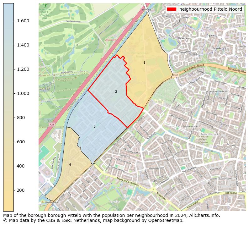 Image of the neighbourhood Pittelo Noord at the map. This image is used as introduction to this page. This page shows a lot of information about the population in the neighbourhood Pittelo Noord (such as the distribution by age groups of the residents, the composition of households, whether inhabitants are natives or Dutch with an immigration background, data about the houses (numbers, types, price development, use, type of property, ...) and more (car ownership, energy consumption, ...) based on open data from the Dutch Central Bureau of Statistics and various other sources!