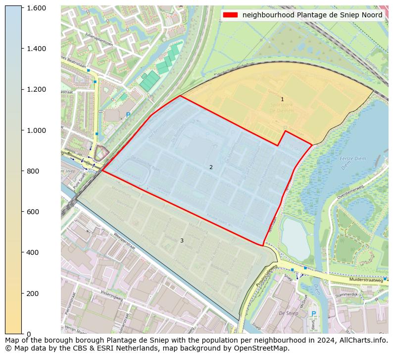 Image of the neighbourhood Plantage de Sniep Noord at the map. This image is used as introduction to this page. This page shows a lot of information about the population in the neighbourhood Plantage de Sniep Noord (such as the distribution by age groups of the residents, the composition of households, whether inhabitants are natives or Dutch with an immigration background, data about the houses (numbers, types, price development, use, type of property, ...) and more (car ownership, energy consumption, ...) based on open data from the Dutch Central Bureau of Statistics and various other sources!