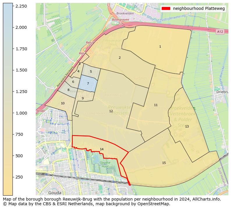 Image of the neighbourhood Platteweg at the map. This image is used as introduction to this page. This page shows a lot of information about the population in the neighbourhood Platteweg (such as the distribution by age groups of the residents, the composition of households, whether inhabitants are natives or Dutch with an immigration background, data about the houses (numbers, types, price development, use, type of property, ...) and more (car ownership, energy consumption, ...) based on open data from the Dutch Central Bureau of Statistics and various other sources!