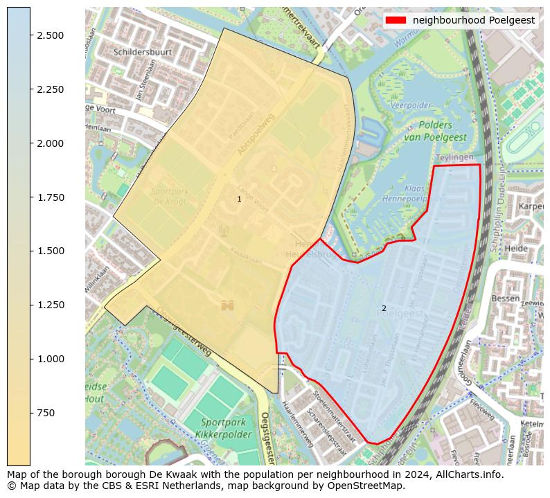 Image of the neighbourhood Poelgeest at the map. This image is used as introduction to this page. This page shows a lot of information about the population in the neighbourhood Poelgeest (such as the distribution by age groups of the residents, the composition of households, whether inhabitants are natives or Dutch with an immigration background, data about the houses (numbers, types, price development, use, type of property, ...) and more (car ownership, energy consumption, ...) based on open data from the Dutch Central Bureau of Statistics and various other sources!