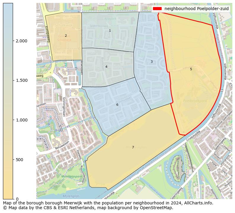 Image of the neighbourhood Poelpolder-zuid at the map. This image is used as introduction to this page. This page shows a lot of information about the population in the neighbourhood Poelpolder-zuid (such as the distribution by age groups of the residents, the composition of households, whether inhabitants are natives or Dutch with an immigration background, data about the houses (numbers, types, price development, use, type of property, ...) and more (car ownership, energy consumption, ...) based on open data from the Dutch Central Bureau of Statistics and various other sources!