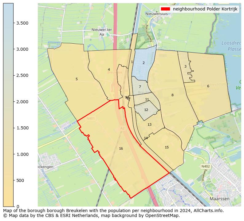 Image of the neighbourhood Polder Kortrijk at the map. This image is used as introduction to this page. This page shows a lot of information about the population in the neighbourhood Polder Kortrijk (such as the distribution by age groups of the residents, the composition of households, whether inhabitants are natives or Dutch with an immigration background, data about the houses (numbers, types, price development, use, type of property, ...) and more (car ownership, energy consumption, ...) based on open data from the Dutch Central Bureau of Statistics and various other sources!