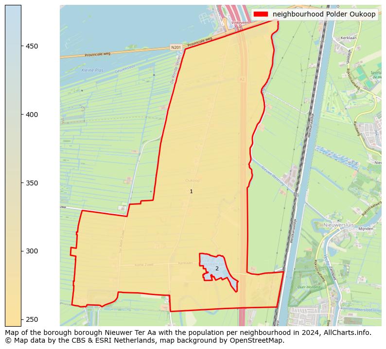 Image of the neighbourhood Polder Oukoop at the map. This image is used as introduction to this page. This page shows a lot of information about the population in the neighbourhood Polder Oukoop (such as the distribution by age groups of the residents, the composition of households, whether inhabitants are natives or Dutch with an immigration background, data about the houses (numbers, types, price development, use, type of property, ...) and more (car ownership, energy consumption, ...) based on open data from the Dutch Central Bureau of Statistics and various other sources!