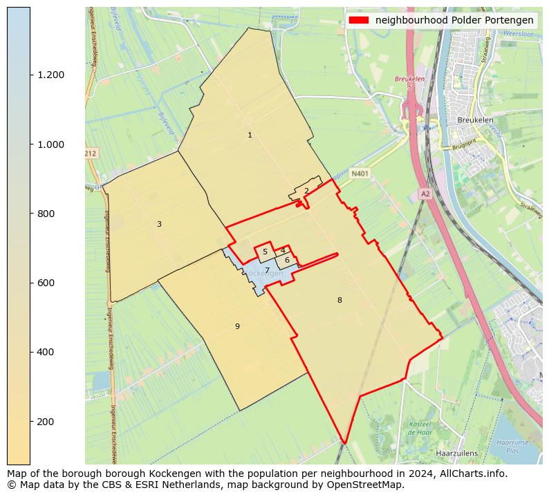 Image of the neighbourhood Polder Portengen at the map. This image is used as introduction to this page. This page shows a lot of information about the population in the neighbourhood Polder Portengen (such as the distribution by age groups of the residents, the composition of households, whether inhabitants are natives or Dutch with an immigration background, data about the houses (numbers, types, price development, use, type of property, ...) and more (car ownership, energy consumption, ...) based on open data from the Dutch Central Bureau of Statistics and various other sources!