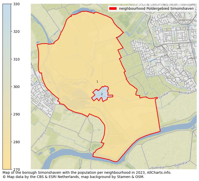 Map of the borough Simonshaven with the population per neighbourhood in 2023. This page shows a lot of information about residents (such as the distribution by age groups, family composition, gender, native or Dutch with an immigration background, ...), homes (numbers, types, price development, use, type of property, ...) and more (car ownership, energy consumption, ...) based on open data from the Dutch Central Bureau of Statistics and various other sources!
