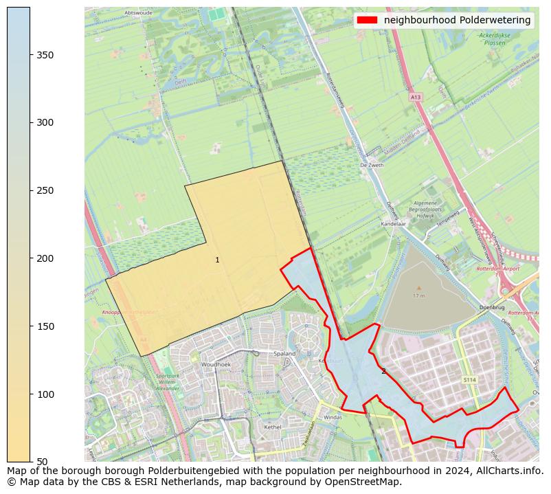 Image of the neighbourhood Polderwetering at the map. This image is used as introduction to this page. This page shows a lot of information about the population in the neighbourhood Polderwetering (such as the distribution by age groups of the residents, the composition of households, whether inhabitants are natives or Dutch with an immigration background, data about the houses (numbers, types, price development, use, type of property, ...) and more (car ownership, energy consumption, ...) based on open data from the Dutch Central Bureau of Statistics and various other sources!