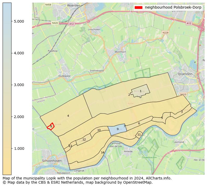 Image of the neighbourhood Polsbroek-Dorp at the map. This image is used as introduction to this page. This page shows a lot of information about the population in the neighbourhood Polsbroek-Dorp (such as the distribution by age groups of the residents, the composition of households, whether inhabitants are natives or Dutch with an immigration background, data about the houses (numbers, types, price development, use, type of property, ...) and more (car ownership, energy consumption, ...) based on open data from the Dutch Central Bureau of Statistics and various other sources!