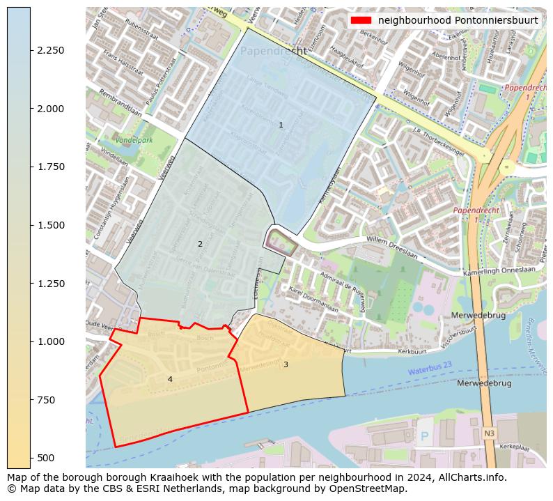 Image of the neighbourhood Pontonniersbuurt at the map. This image is used as introduction to this page. This page shows a lot of information about the population in the neighbourhood Pontonniersbuurt (such as the distribution by age groups of the residents, the composition of households, whether inhabitants are natives or Dutch with an immigration background, data about the houses (numbers, types, price development, use, type of property, ...) and more (car ownership, energy consumption, ...) based on open data from the Dutch Central Bureau of Statistics and various other sources!