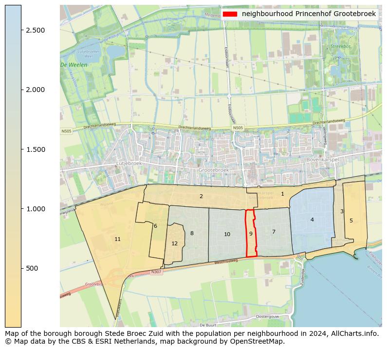 Image of the neighbourhood Princenhof Grootebroek at the map. This image is used as introduction to this page. This page shows a lot of information about the population in the neighbourhood Princenhof Grootebroek (such as the distribution by age groups of the residents, the composition of households, whether inhabitants are natives or Dutch with an immigration background, data about the houses (numbers, types, price development, use, type of property, ...) and more (car ownership, energy consumption, ...) based on open data from the Dutch Central Bureau of Statistics and various other sources!