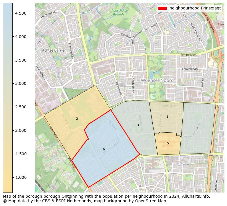 Image of the neighbourhood Prinsejagt at the map. This image is used as introduction to this page. This page shows a lot of information about the population in the neighbourhood Prinsejagt (such as the distribution by age groups of the residents, the composition of households, whether inhabitants are natives or Dutch with an immigration background, data about the houses (numbers, types, price development, use, type of property, ...) and more (car ownership, energy consumption, ...) based on open data from the Dutch Central Bureau of Statistics and various other sources!