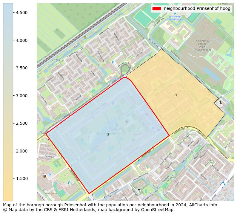 Image of the neighbourhood Prinsenhof hoog at the map. This image is used as introduction to this page. This page shows a lot of information about the population in the neighbourhood Prinsenhof hoog (such as the distribution by age groups of the residents, the composition of households, whether inhabitants are natives or Dutch with an immigration background, data about the houses (numbers, types, price development, use, type of property, ...) and more (car ownership, energy consumption, ...) based on open data from the Dutch Central Bureau of Statistics and various other sources!