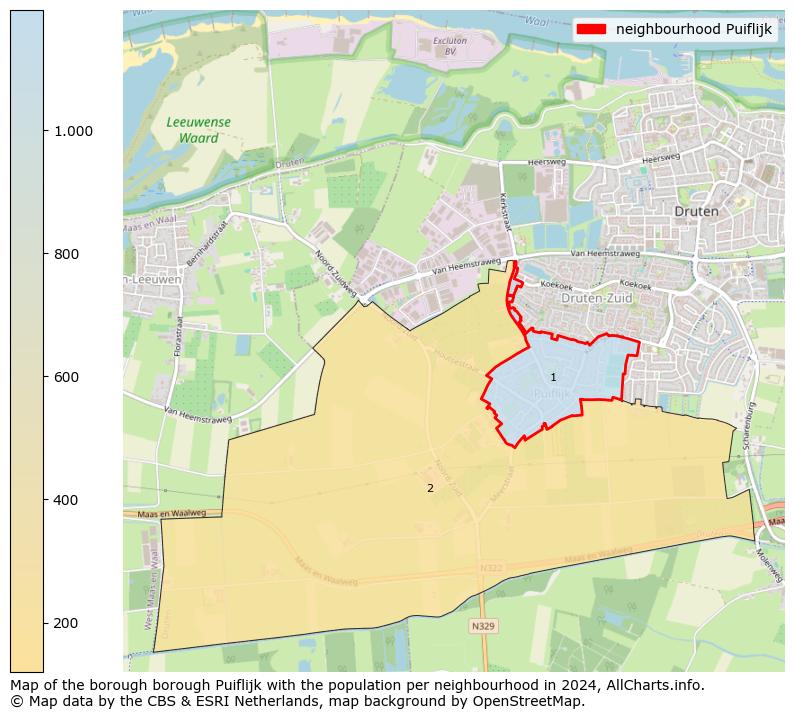 Image of the neighbourhood Puiflijk at the map. This image is used as introduction to this page. This page shows a lot of information about the population in the neighbourhood Puiflijk (such as the distribution by age groups of the residents, the composition of households, whether inhabitants are natives or Dutch with an immigration background, data about the houses (numbers, types, price development, use, type of property, ...) and more (car ownership, energy consumption, ...) based on open data from the Dutch Central Bureau of Statistics and various other sources!