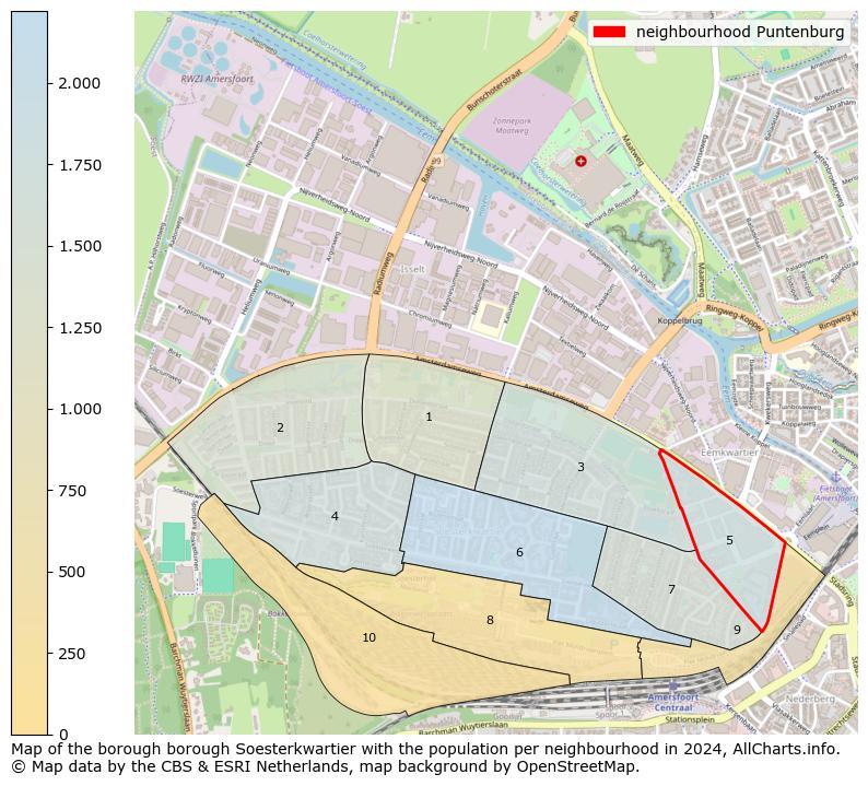 Image of the neighbourhood Puntenburg at the map. This image is used as introduction to this page. This page shows a lot of information about the population in the neighbourhood Puntenburg (such as the distribution by age groups of the residents, the composition of households, whether inhabitants are natives or Dutch with an immigration background, data about the houses (numbers, types, price development, use, type of property, ...) and more (car ownership, energy consumption, ...) based on open data from the Dutch Central Bureau of Statistics and various other sources!