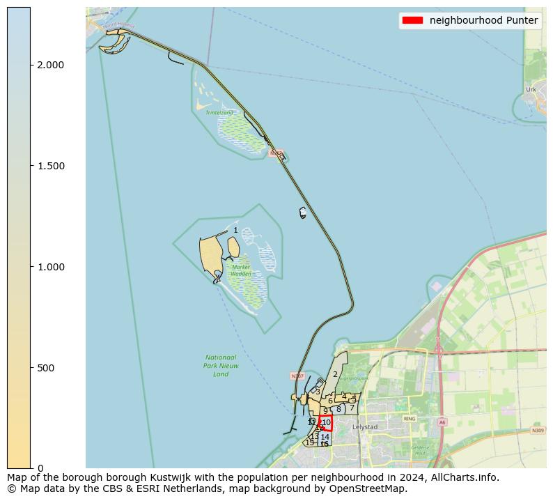 Image of the neighbourhood Punter at the map. This image is used as introduction to this page. This page shows a lot of information about the population in the neighbourhood Punter (such as the distribution by age groups of the residents, the composition of households, whether inhabitants are natives or Dutch with an immigration background, data about the houses (numbers, types, price development, use, type of property, ...) and more (car ownership, energy consumption, ...) based on open data from the Dutch Central Bureau of Statistics and various other sources!