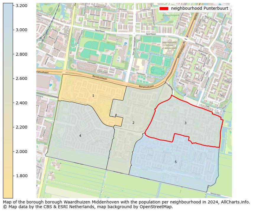 Image of the neighbourhood Punterbuurt at the map. This image is used as introduction to this page. This page shows a lot of information about the population in the neighbourhood Punterbuurt (such as the distribution by age groups of the residents, the composition of households, whether inhabitants are natives or Dutch with an immigration background, data about the houses (numbers, types, price development, use, type of property, ...) and more (car ownership, energy consumption, ...) based on open data from the Dutch Central Bureau of Statistics and various other sources!