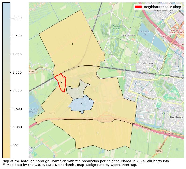 Image of the neighbourhood Putkop at the map. This image is used as introduction to this page. This page shows a lot of information about the population in the neighbourhood Putkop (such as the distribution by age groups of the residents, the composition of households, whether inhabitants are natives or Dutch with an immigration background, data about the houses (numbers, types, price development, use, type of property, ...) and more (car ownership, energy consumption, ...) based on open data from the Dutch Central Bureau of Statistics and various other sources!