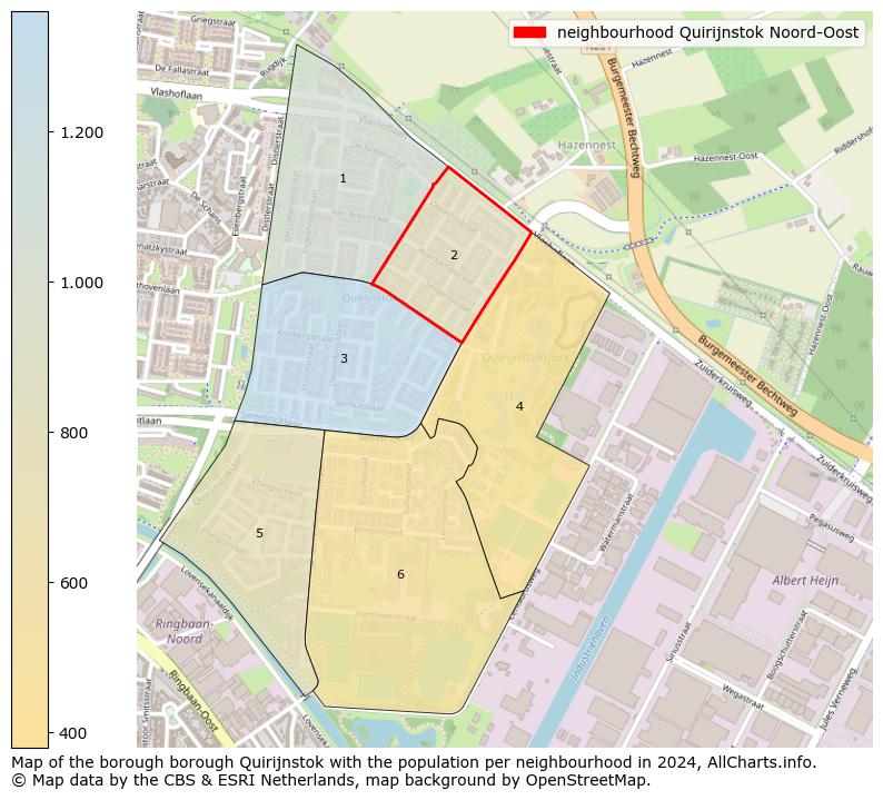 Image of the neighbourhood Quirijnstok Noord-Oost at the map. This image is used as introduction to this page. This page shows a lot of information about the population in the neighbourhood Quirijnstok Noord-Oost (such as the distribution by age groups of the residents, the composition of households, whether inhabitants are natives or Dutch with an immigration background, data about the houses (numbers, types, price development, use, type of property, ...) and more (car ownership, energy consumption, ...) based on open data from the Dutch Central Bureau of Statistics and various other sources!