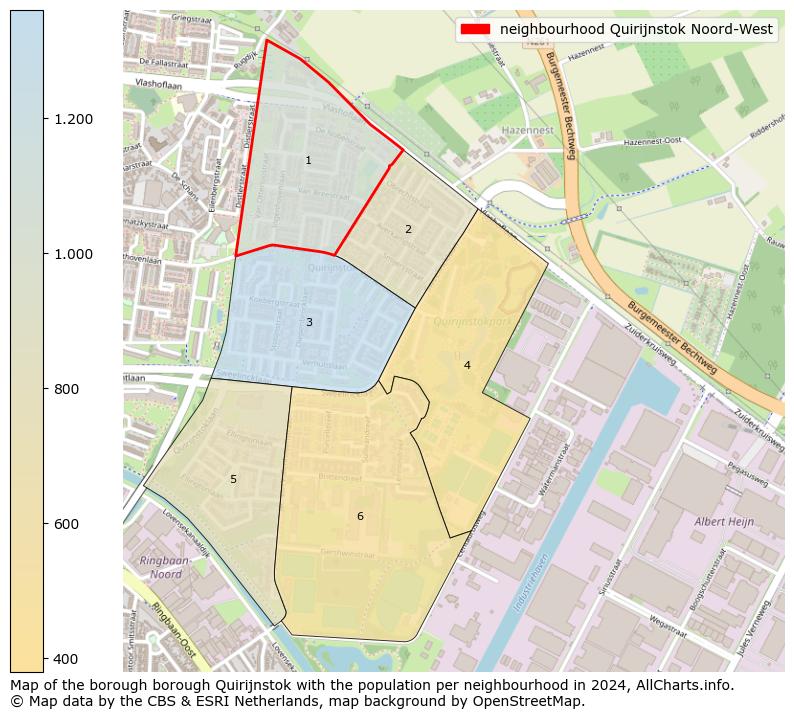 Image of the neighbourhood Quirijnstok Noord-West at the map. This image is used as introduction to this page. This page shows a lot of information about the population in the neighbourhood Quirijnstok Noord-West (such as the distribution by age groups of the residents, the composition of households, whether inhabitants are natives or Dutch with an immigration background, data about the houses (numbers, types, price development, use, type of property, ...) and more (car ownership, energy consumption, ...) based on open data from the Dutch Central Bureau of Statistics and various other sources!