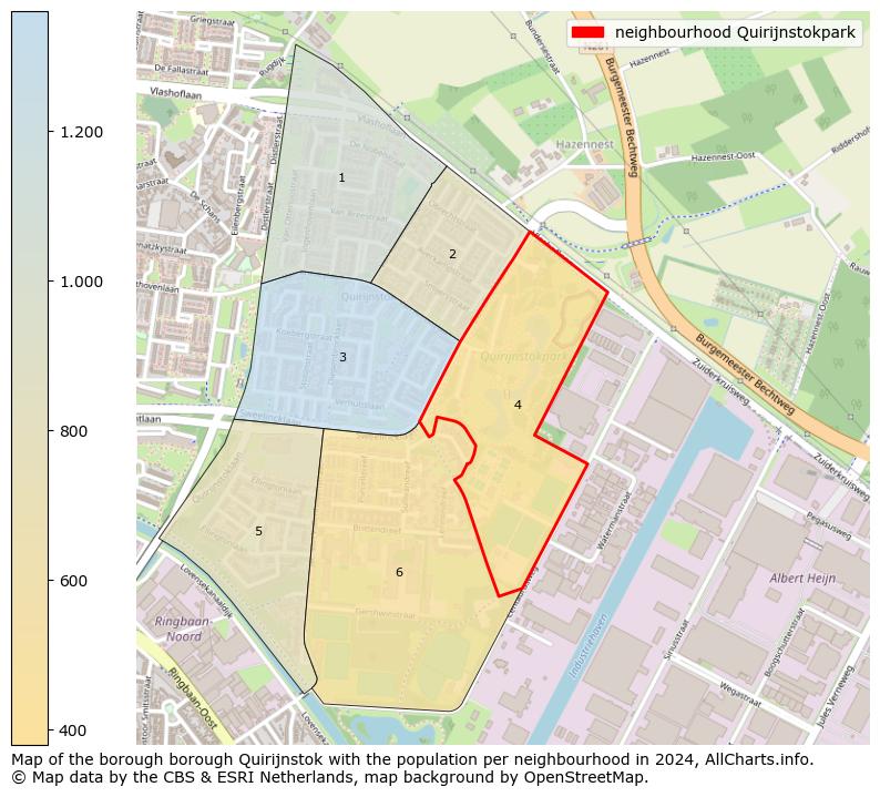 Image of the neighbourhood Quirijnstokpark at the map. This image is used as introduction to this page. This page shows a lot of information about the population in the neighbourhood Quirijnstokpark (such as the distribution by age groups of the residents, the composition of households, whether inhabitants are natives or Dutch with an immigration background, data about the houses (numbers, types, price development, use, type of property, ...) and more (car ownership, energy consumption, ...) based on open data from the Dutch Central Bureau of Statistics and various other sources!