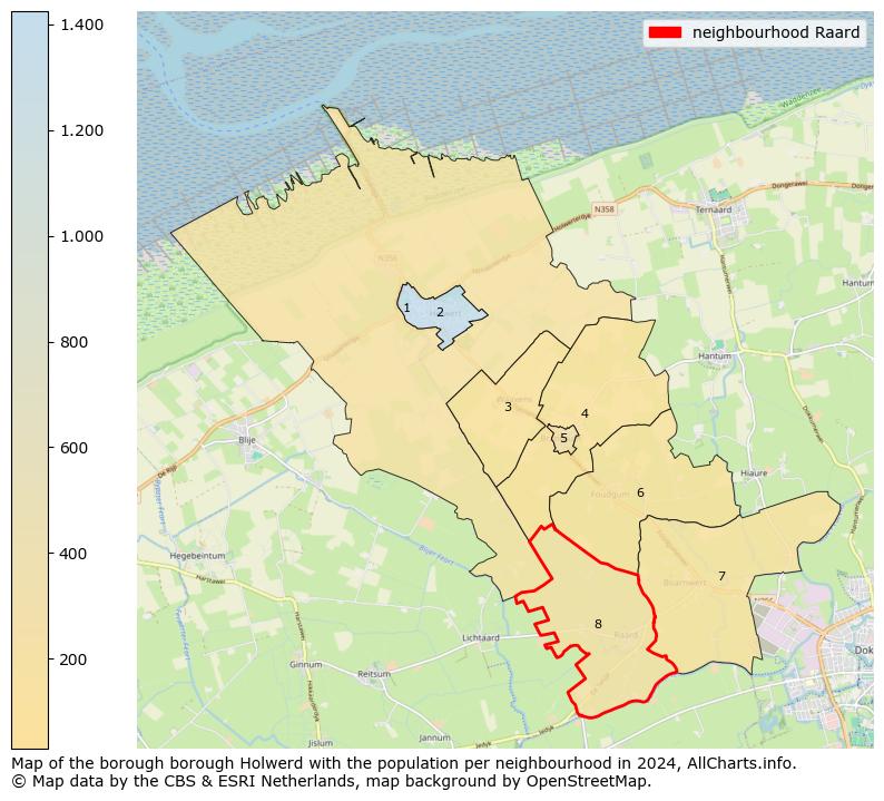 Image of the neighbourhood Raard at the map. This image is used as introduction to this page. This page shows a lot of information about the population in the neighbourhood Raard (such as the distribution by age groups of the residents, the composition of households, whether inhabitants are natives or Dutch with an immigration background, data about the houses (numbers, types, price development, use, type of property, ...) and more (car ownership, energy consumption, ...) based on open data from the Dutch Central Bureau of Statistics and various other sources!