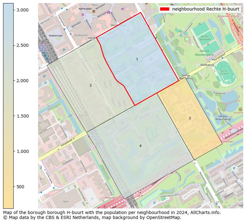 Image of the neighbourhood Rechte H-buurt at the map. This image is used as introduction to this page. This page shows a lot of information about the population in the neighbourhood Rechte H-buurt (such as the distribution by age groups of the residents, the composition of households, whether inhabitants are natives or Dutch with an immigration background, data about the houses (numbers, types, price development, use, type of property, ...) and more (car ownership, energy consumption, ...) based on open data from the Dutch Central Bureau of Statistics and various other sources!