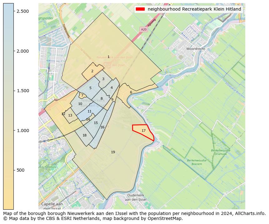 Image of the neighbourhood Recreatiepark Klein Hitland at the map. This image is used as introduction to this page. This page shows a lot of information about the population in the neighbourhood Recreatiepark Klein Hitland (such as the distribution by age groups of the residents, the composition of households, whether inhabitants are natives or Dutch with an immigration background, data about the houses (numbers, types, price development, use, type of property, ...) and more (car ownership, energy consumption, ...) based on open data from the Dutch Central Bureau of Statistics and various other sources!