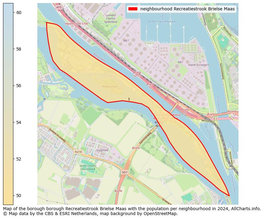 Image of the neighbourhood Recreatiestrook Brielse Maas at the map. This image is used as introduction to this page. This page shows a lot of information about the population in the neighbourhood Recreatiestrook Brielse Maas (such as the distribution by age groups of the residents, the composition of households, whether inhabitants are natives or Dutch with an immigration background, data about the houses (numbers, types, price development, use, type of property, ...) and more (car ownership, energy consumption, ...) based on open data from the Dutch Central Bureau of Statistics and various other sources!