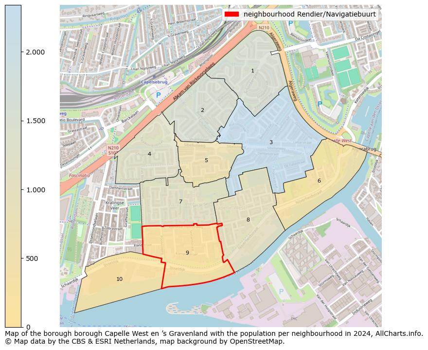 Image of the neighbourhood Rendier/Navigatiebuurt at the map. This image is used as introduction to this page. This page shows a lot of information about the population in the neighbourhood Rendier/Navigatiebuurt (such as the distribution by age groups of the residents, the composition of households, whether inhabitants are natives or Dutch with an immigration background, data about the houses (numbers, types, price development, use, type of property, ...) and more (car ownership, energy consumption, ...) based on open data from the Dutch Central Bureau of Statistics and various other sources!