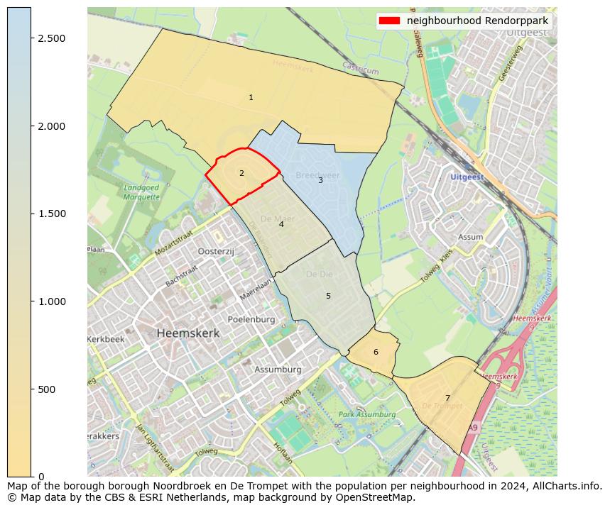 Image of the neighbourhood Rendorppark at the map. This image is used as introduction to this page. This page shows a lot of information about the population in the neighbourhood Rendorppark (such as the distribution by age groups of the residents, the composition of households, whether inhabitants are natives or Dutch with an immigration background, data about the houses (numbers, types, price development, use, type of property, ...) and more (car ownership, energy consumption, ...) based on open data from the Dutch Central Bureau of Statistics and various other sources!