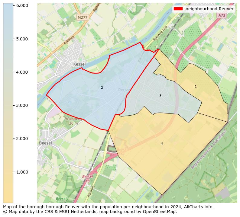 Image of the neighbourhood Reuver at the map. This image is used as introduction to this page. This page shows a lot of information about the population in the neighbourhood Reuver (such as the distribution by age groups of the residents, the composition of households, whether inhabitants are natives or Dutch with an immigration background, data about the houses (numbers, types, price development, use, type of property, ...) and more (car ownership, energy consumption, ...) based on open data from the Dutch Central Bureau of Statistics and various other sources!