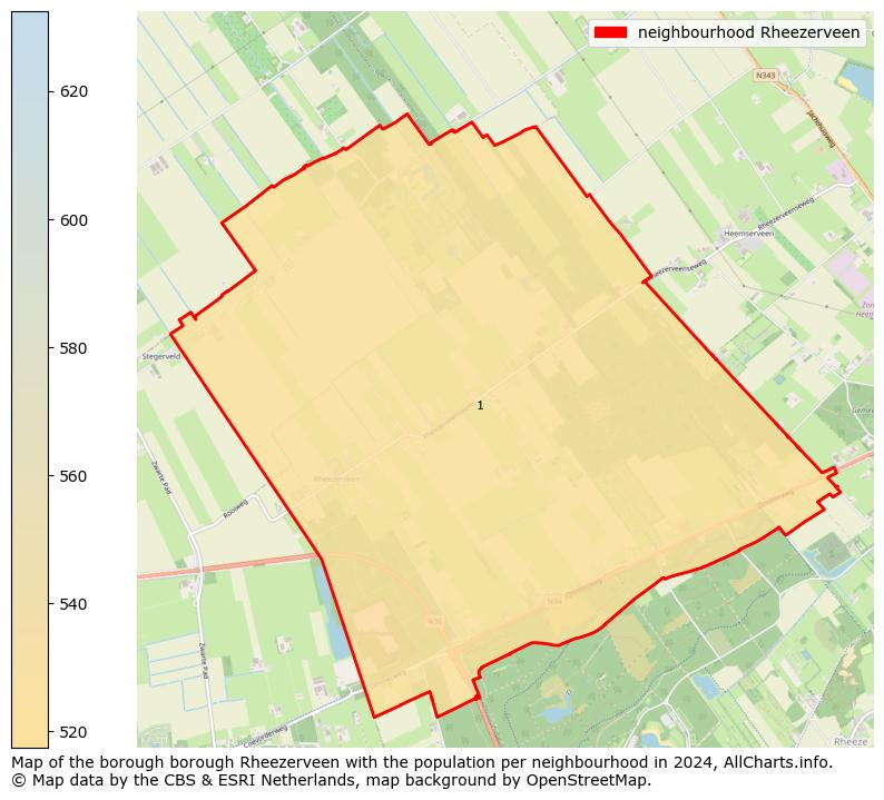 Image of the neighbourhood Rheezerveen at the map. This image is used as introduction to this page. This page shows a lot of information about the population in the neighbourhood Rheezerveen (such as the distribution by age groups of the residents, the composition of households, whether inhabitants are natives or Dutch with an immigration background, data about the houses (numbers, types, price development, use, type of property, ...) and more (car ownership, energy consumption, ...) based on open data from the Dutch Central Bureau of Statistics and various other sources!