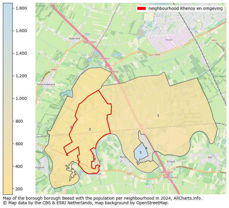 Image of the neighbourhood Rhenoy en omgeving at the map. This image is used as introduction to this page. This page shows a lot of information about the population in the neighbourhood Rhenoy en omgeving (such as the distribution by age groups of the residents, the composition of households, whether inhabitants are natives or Dutch with an immigration background, data about the houses (numbers, types, price development, use, type of property, ...) and more (car ownership, energy consumption, ...) based on open data from the Dutch Central Bureau of Statistics and various other sources!