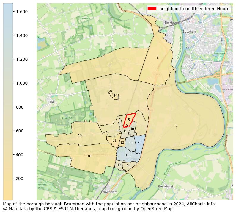 Image of the neighbourhood Rhienderen Noord at the map. This image is used as introduction to this page. This page shows a lot of information about the population in the neighbourhood Rhienderen Noord (such as the distribution by age groups of the residents, the composition of households, whether inhabitants are natives or Dutch with an immigration background, data about the houses (numbers, types, price development, use, type of property, ...) and more (car ownership, energy consumption, ...) based on open data from the Dutch Central Bureau of Statistics and various other sources!