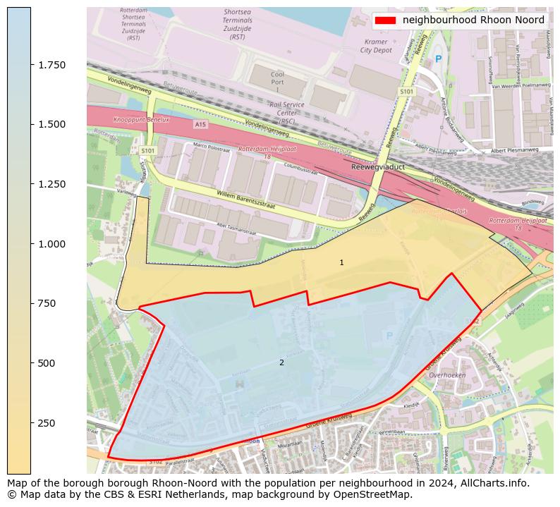 Image of the neighbourhood Rhoon Noord at the map. This image is used as introduction to this page. This page shows a lot of information about the population in the neighbourhood Rhoon Noord (such as the distribution by age groups of the residents, the composition of households, whether inhabitants are natives or Dutch with an immigration background, data about the houses (numbers, types, price development, use, type of property, ...) and more (car ownership, energy consumption, ...) based on open data from the Dutch Central Bureau of Statistics and various other sources!