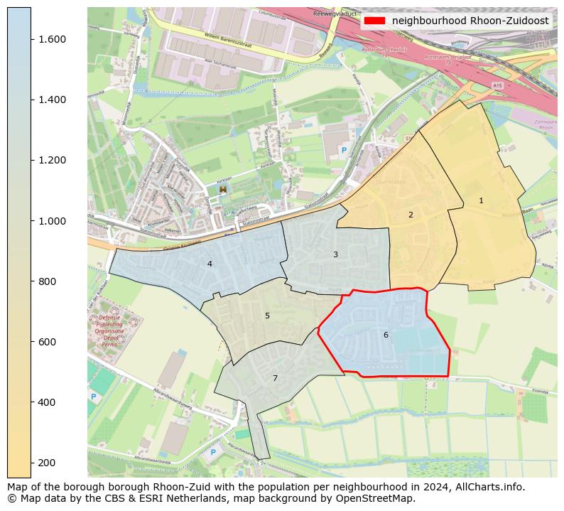 Image of the neighbourhood Rhoon-Zuidoost at the map. This image is used as introduction to this page. This page shows a lot of information about the population in the neighbourhood Rhoon-Zuidoost (such as the distribution by age groups of the residents, the composition of households, whether inhabitants are natives or Dutch with an immigration background, data about the houses (numbers, types, price development, use, type of property, ...) and more (car ownership, energy consumption, ...) based on open data from the Dutch Central Bureau of Statistics and various other sources!