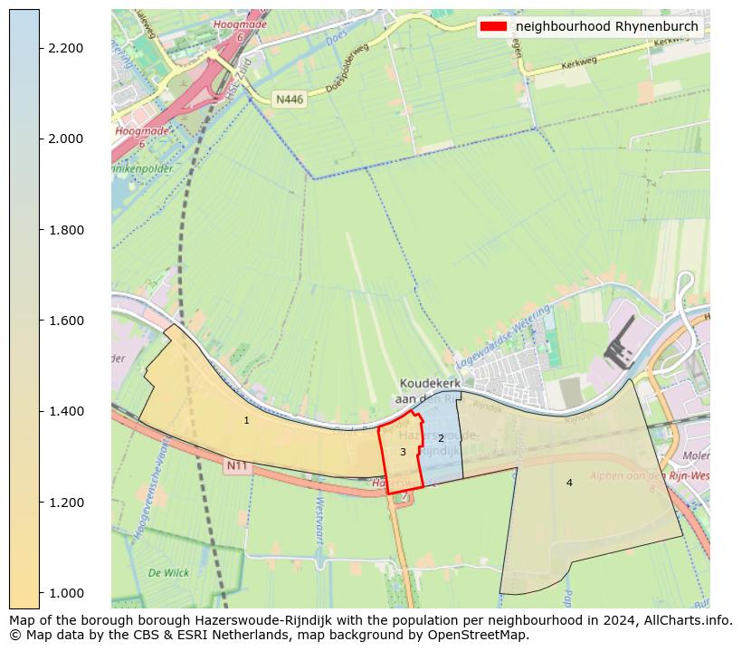 Image of the neighbourhood Rhynenburch at the map. This image is used as introduction to this page. This page shows a lot of information about the population in the neighbourhood Rhynenburch (such as the distribution by age groups of the residents, the composition of households, whether inhabitants are natives or Dutch with an immigration background, data about the houses (numbers, types, price development, use, type of property, ...) and more (car ownership, energy consumption, ...) based on open data from the Dutch Central Bureau of Statistics and various other sources!