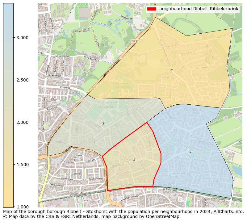 Image of the neighbourhood Ribbelt-Ribbelerbrink at the map. This image is used as introduction to this page. This page shows a lot of information about the population in the neighbourhood Ribbelt-Ribbelerbrink (such as the distribution by age groups of the residents, the composition of households, whether inhabitants are natives or Dutch with an immigration background, data about the houses (numbers, types, price development, use, type of property, ...) and more (car ownership, energy consumption, ...) based on open data from the Dutch Central Bureau of Statistics and various other sources!